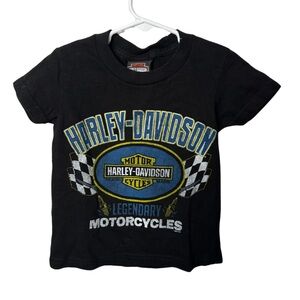 Harley-Davidson Black Kids T-Shirt